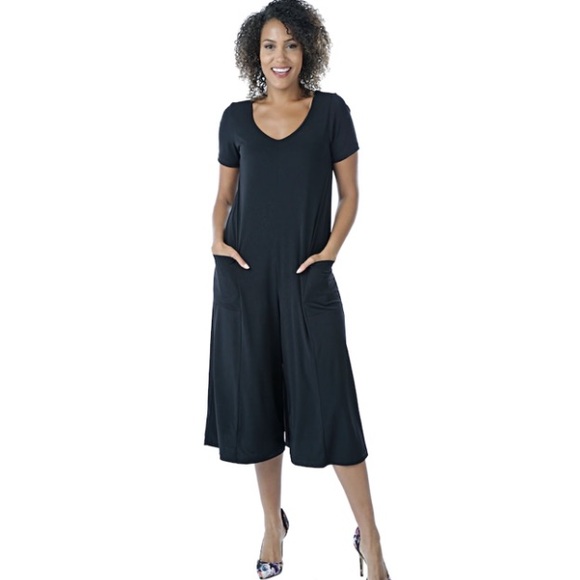 kim and co gaucho jumpsuit
